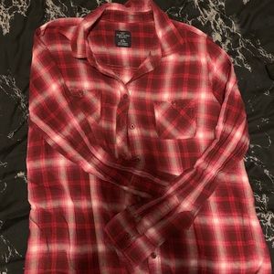 Faded Glory plaid button up